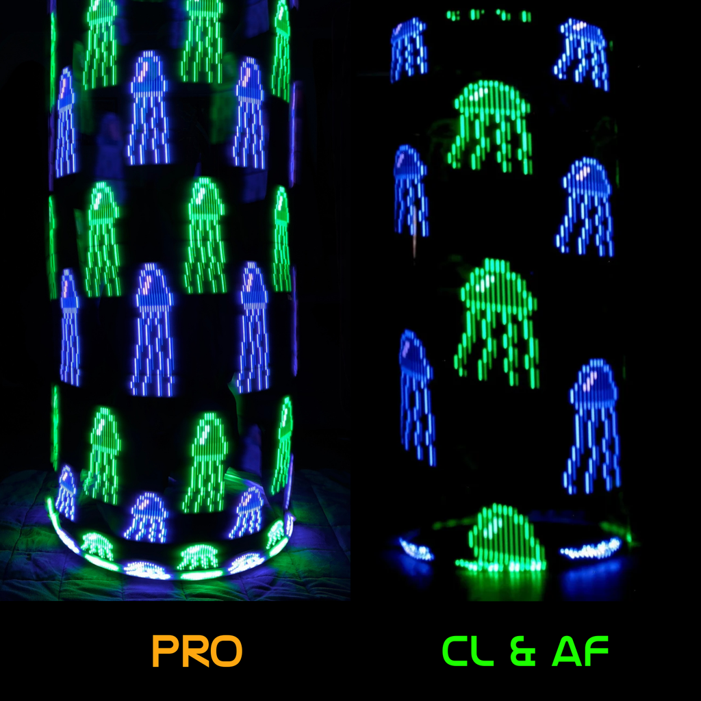 Ready to Ship Atomic V LED Hoops