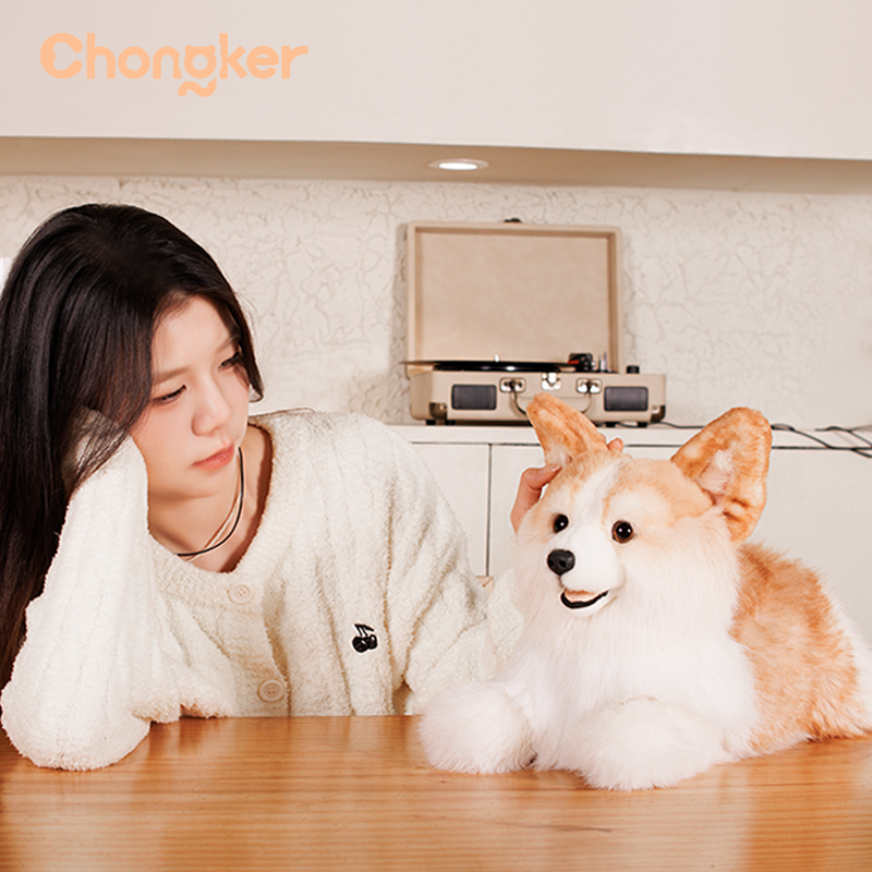 Corgi Dog Plush – Soft Gift for Dog Lovers & Kids