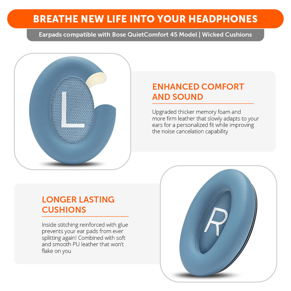 Bose QC45 Replacement Ear Pads